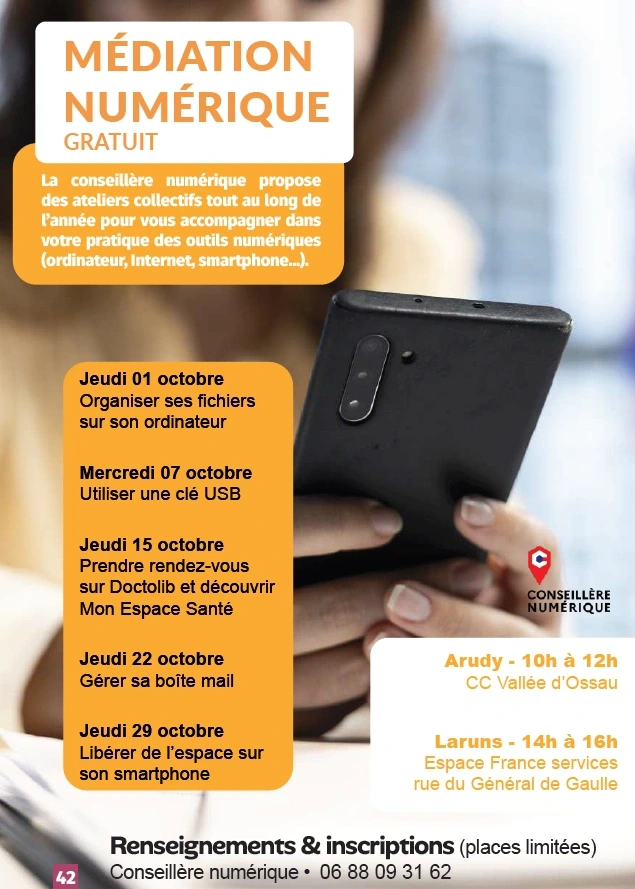 Atelier numérique - Gérer sa boîte mail