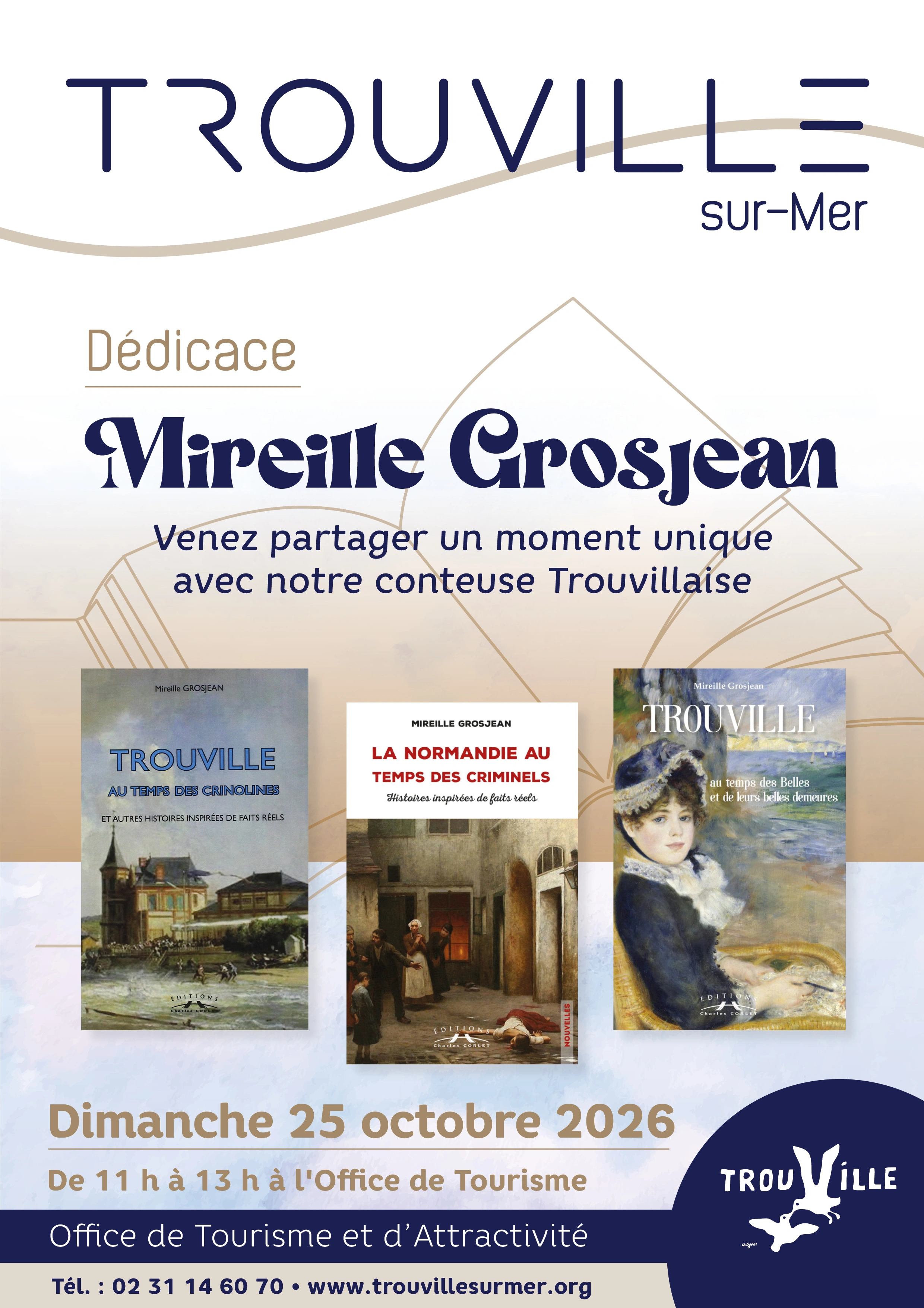 Dédicace de Mireille Grosjean