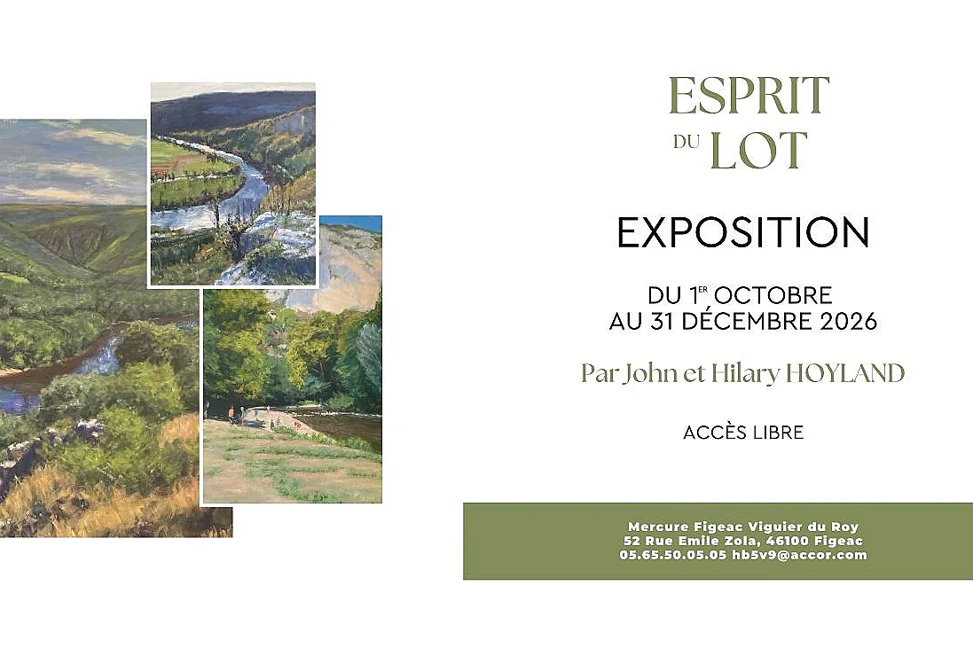 Exposition à Figeac : Esprit du Lot de John et Hilary Hoyland