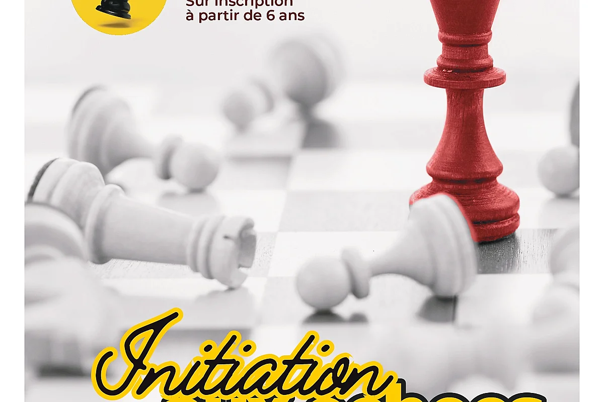 Initiation au jeu d'échecs animé par William Rubino