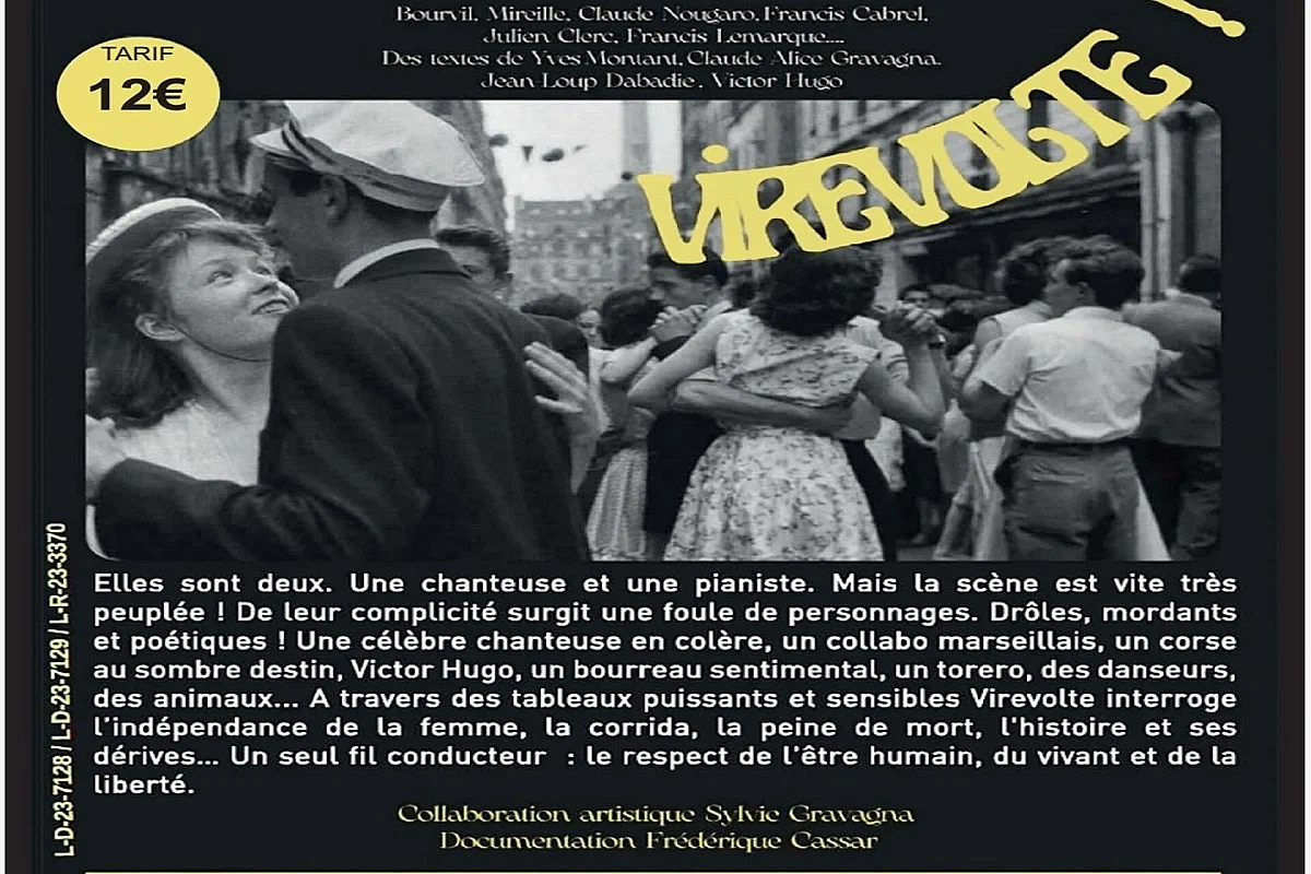 Spectacle de théâtre et chanson VIREVOLTE