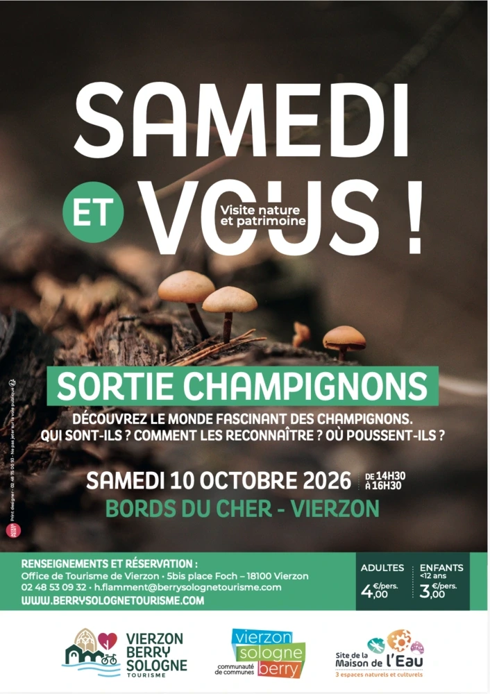 Samedi et vous ! Sortie champignons
