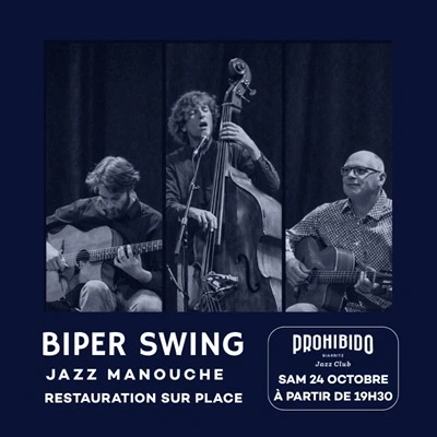 Prohibido Biarritz Jazz Club - Biper Swing