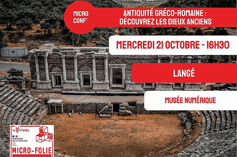 Micro-Folie : Antiquité gréco-romaine - découvrez les dieux anciens