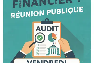 Audit financier ? Réunion publique