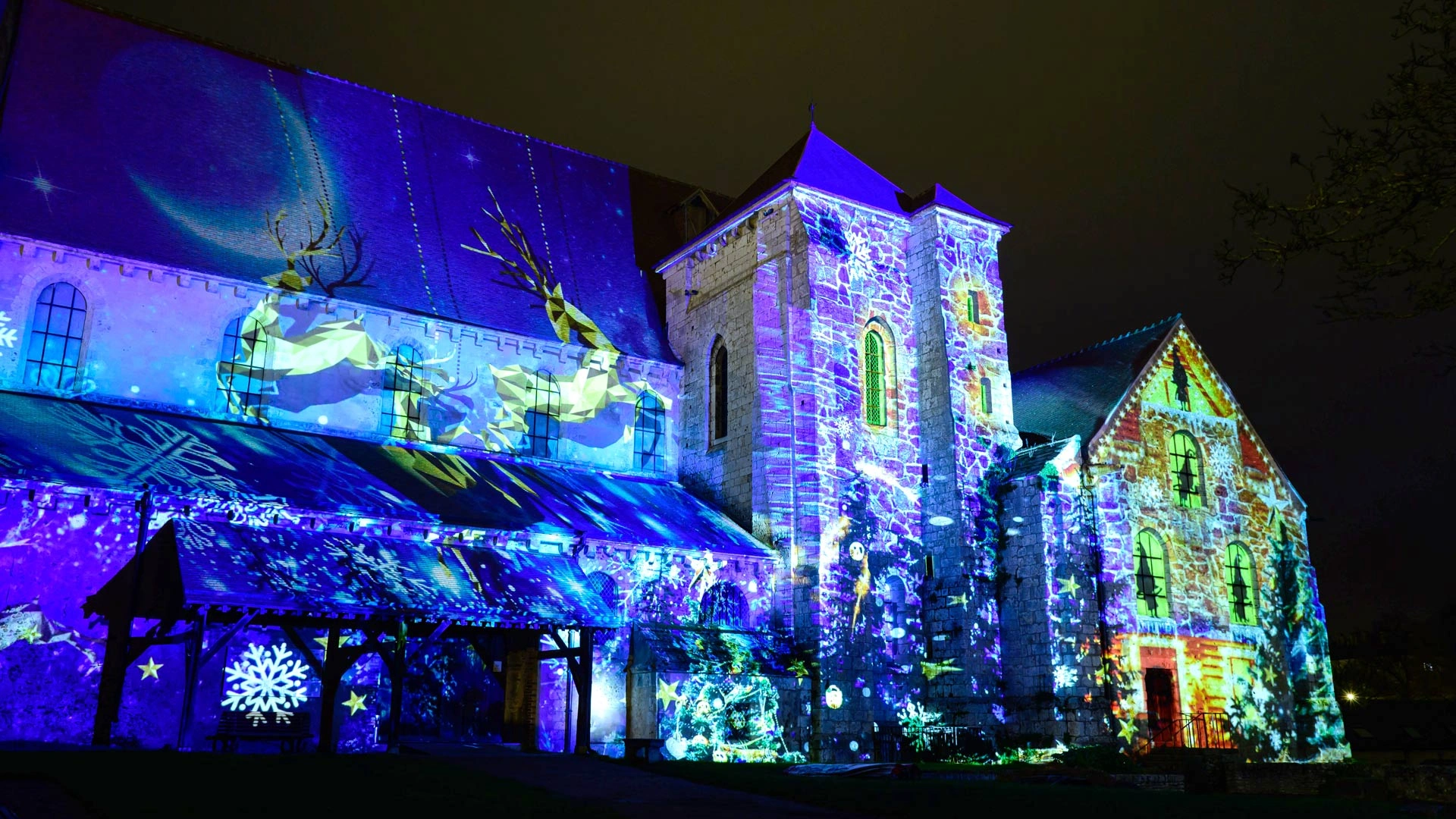 Chartres en lumières fête Noël