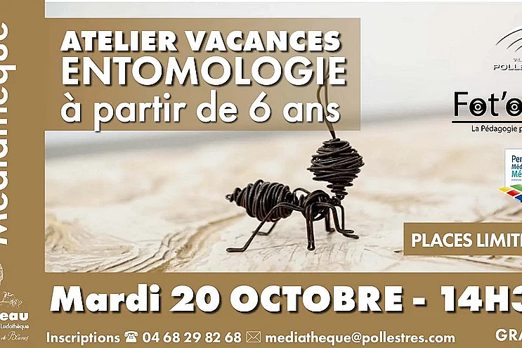 ATELIER VACANCES ENTOMOLOGIE