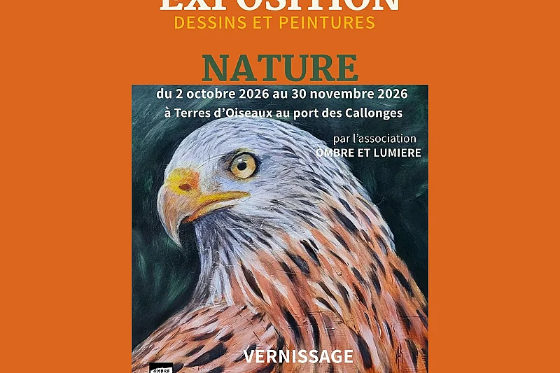 Exposition d'Ombres et Lumières à Terres d'Oiseaux