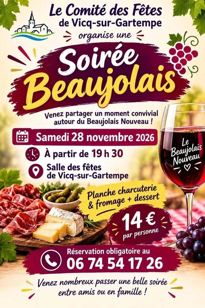Soirée beaujolais nouveau