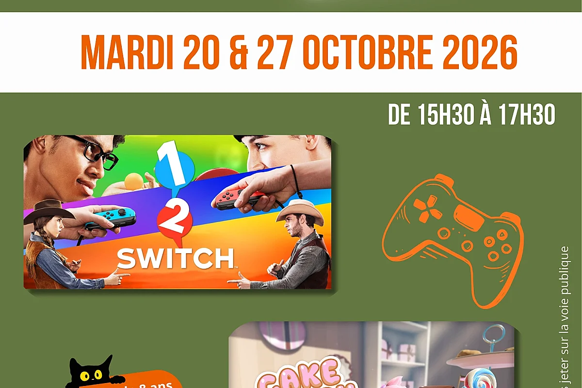 Aprem' Games : Jeux vidéo à la Médiathèque !