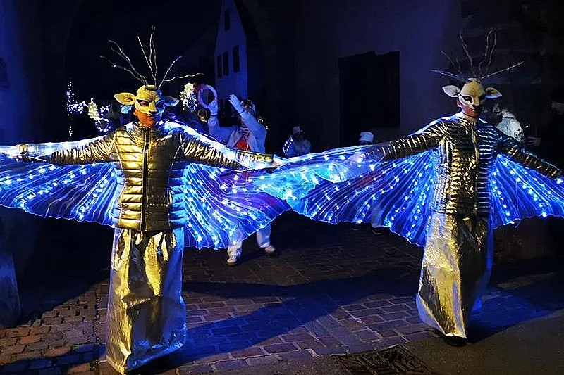 Parade lumineuse de Noël