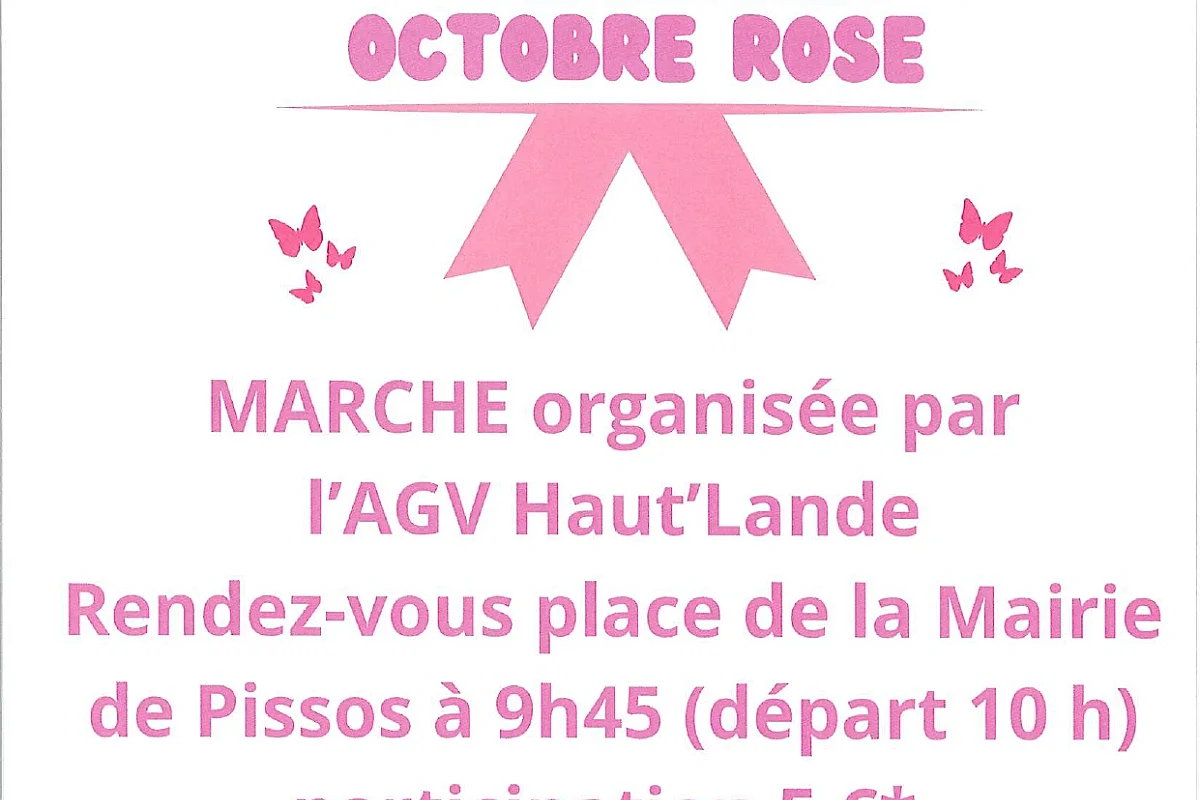 Marche pour Octobre rose