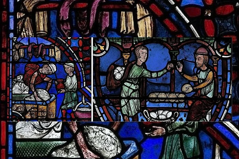 Visite flash : Cathédrale de Chartres - le pain dans la Cathédrale