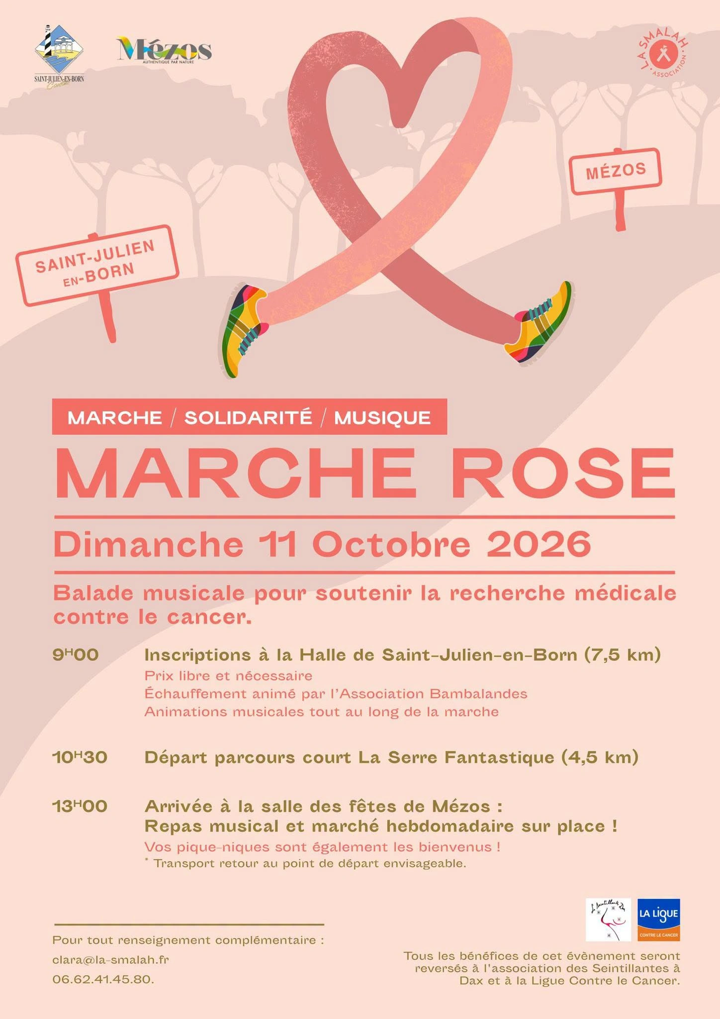 Marche rose