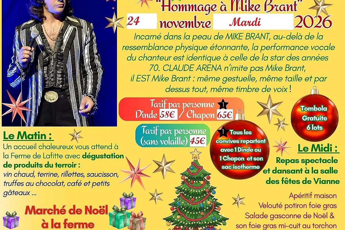 Fête de la dinde et du chapon à la ferme de Lafitte