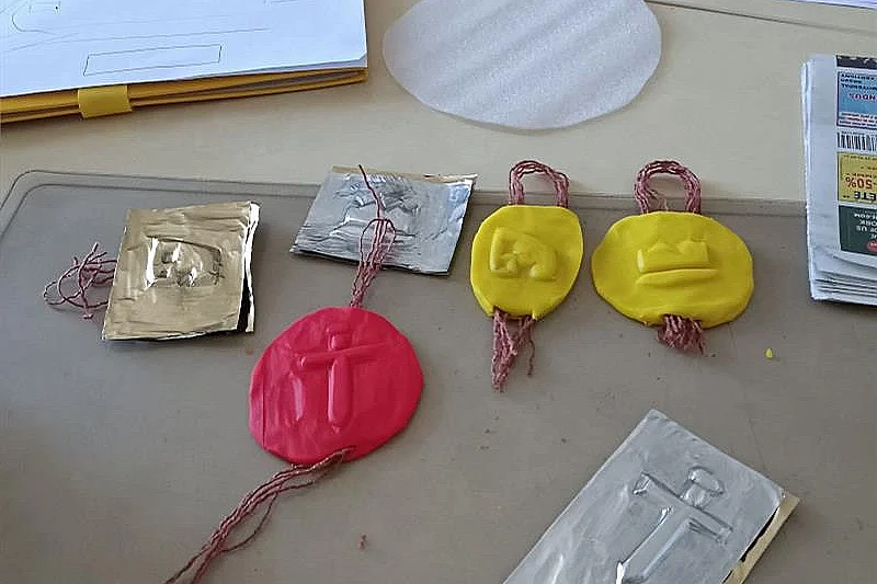 Atelier enfant : "Des sceaux dans le passé"