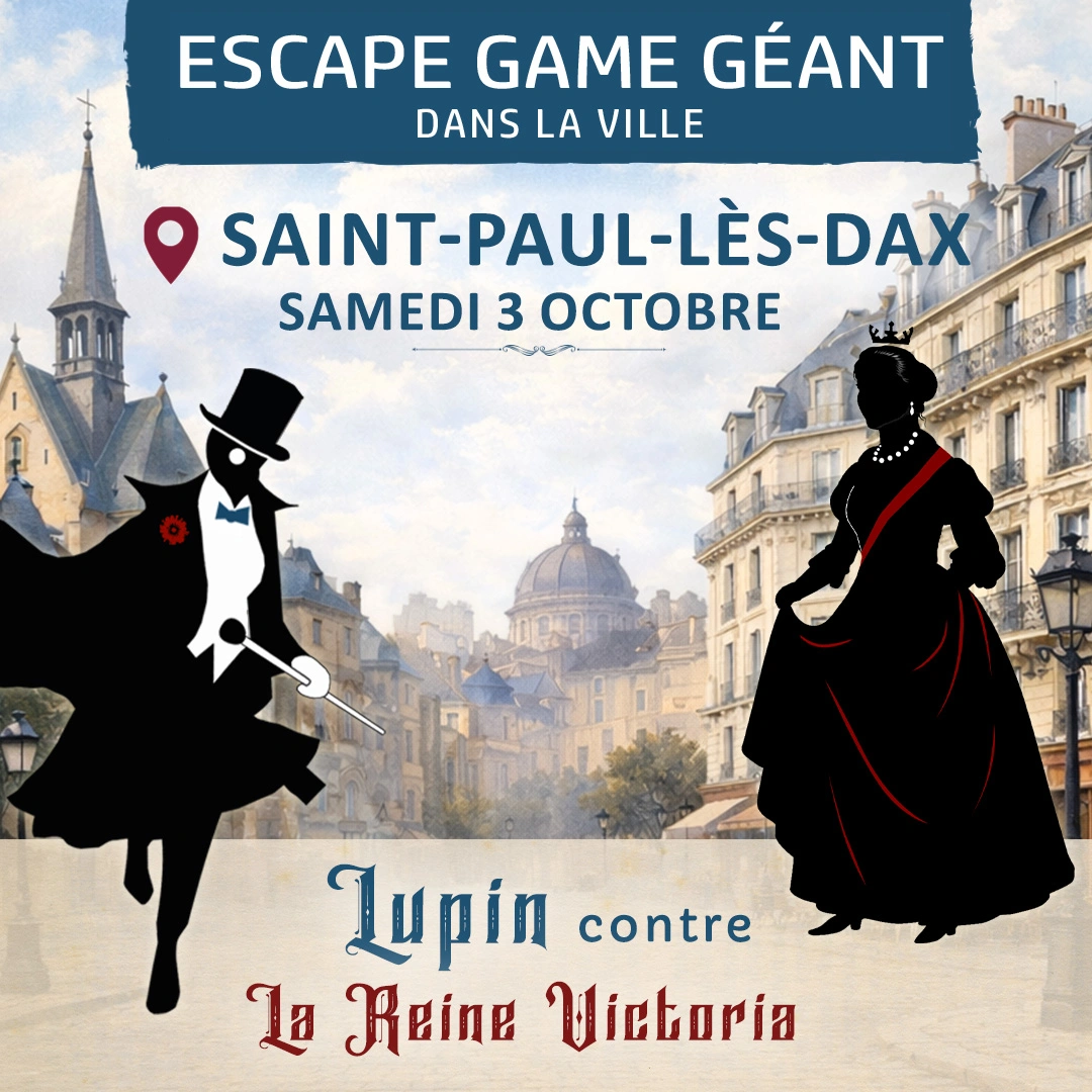 Escape Game Géant : Lupin dans la Ville