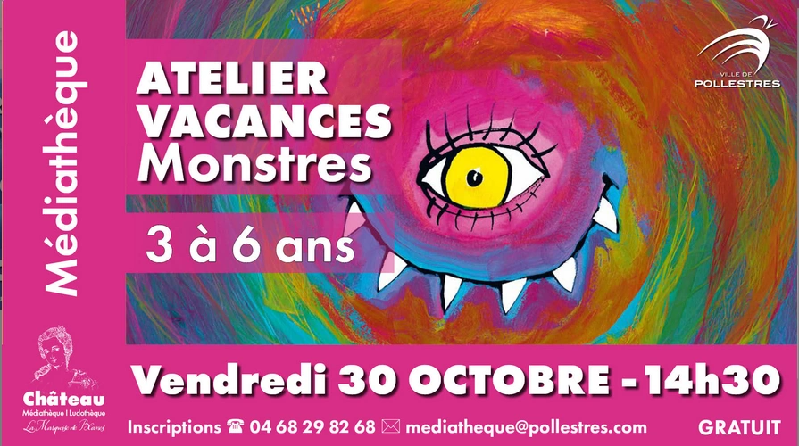 ATELIER VACANCES MONSTRES