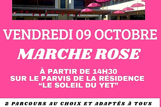 Marche rose