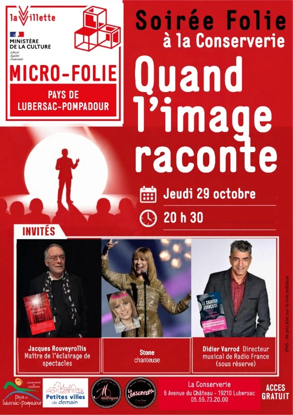 Micro-Folie : Soirée Folie - "Quand l'image raconte"