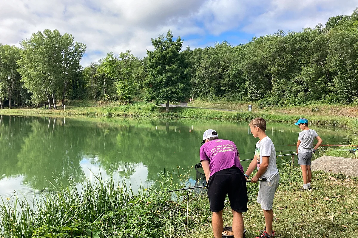 Junior Fishing Tour : manche de pêche au coup