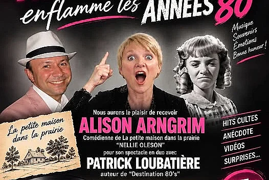 SPECTACLE NELLIE OLESON ENFLAMME LES ANNÉES 80