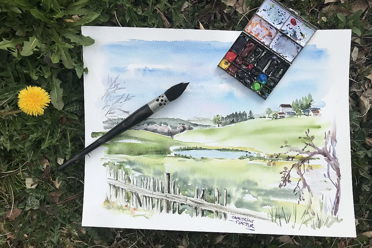 Stage d'Aquarelle : Aqu'Augne