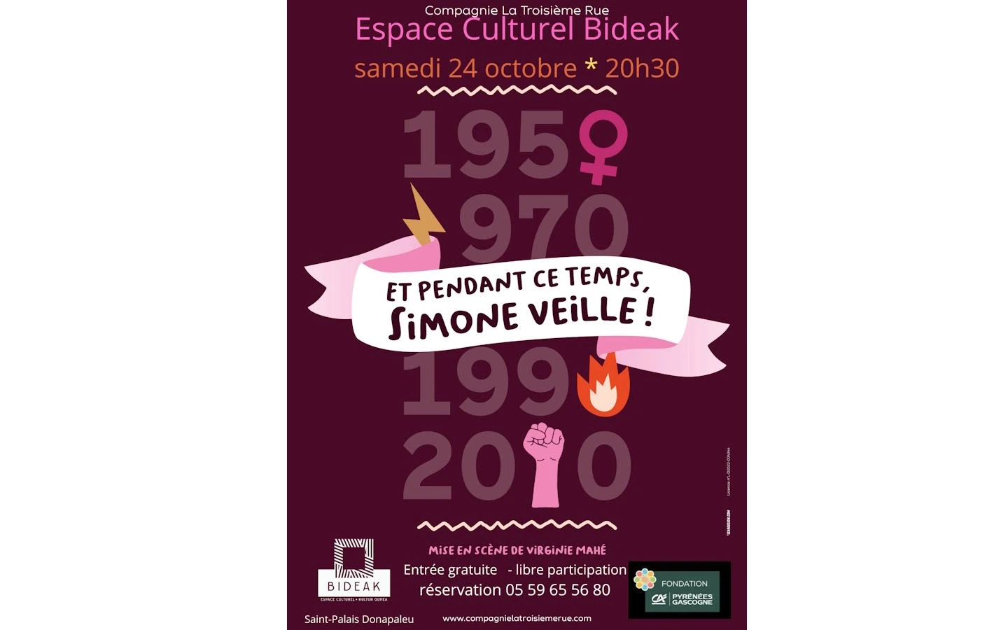 Théâtre "Et pendant ce temps, Simone veille!"