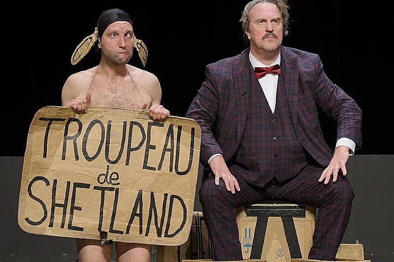 Spectacle humoristique : "Les gros patinent bien"