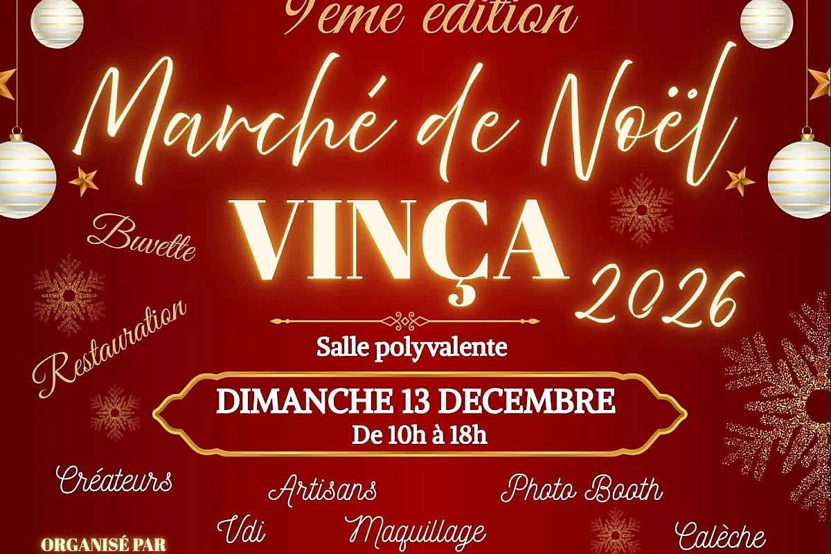 MARCHÉ DE NOËL À VINÇA
