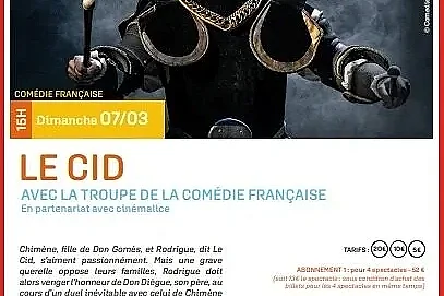 Le Cid dans la comédie française
