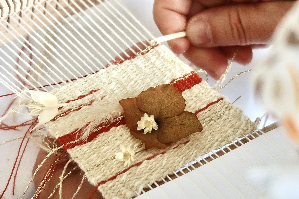 Atelier - Initiation au tissage végétal - Amandine Blanchet