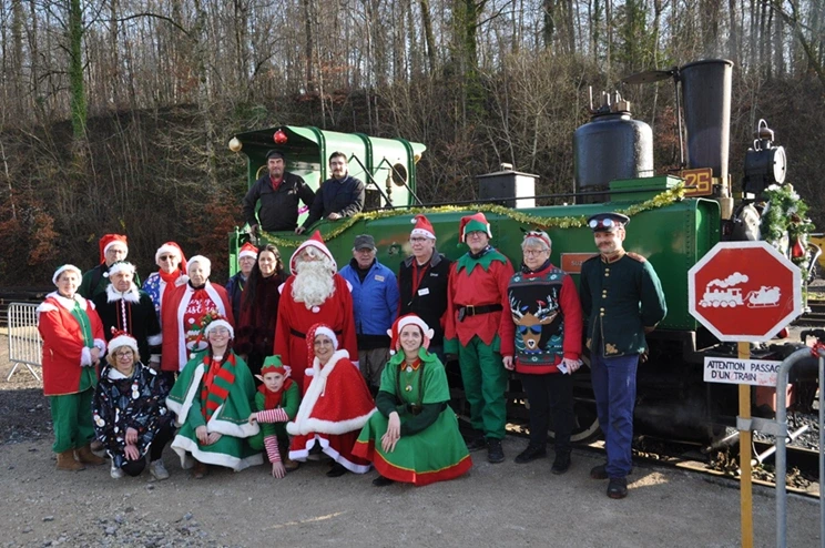 Le train de Noël