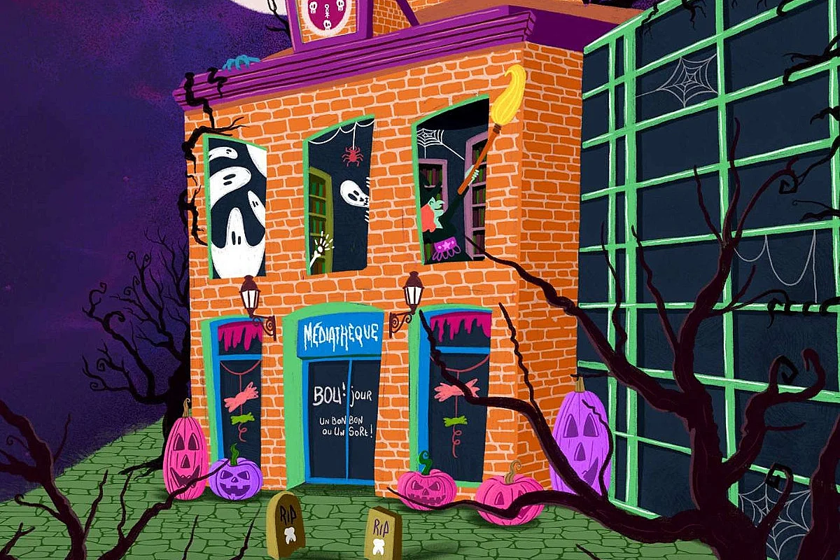Les Journées Halloween à la médiathèque - Ateliers créatifs
