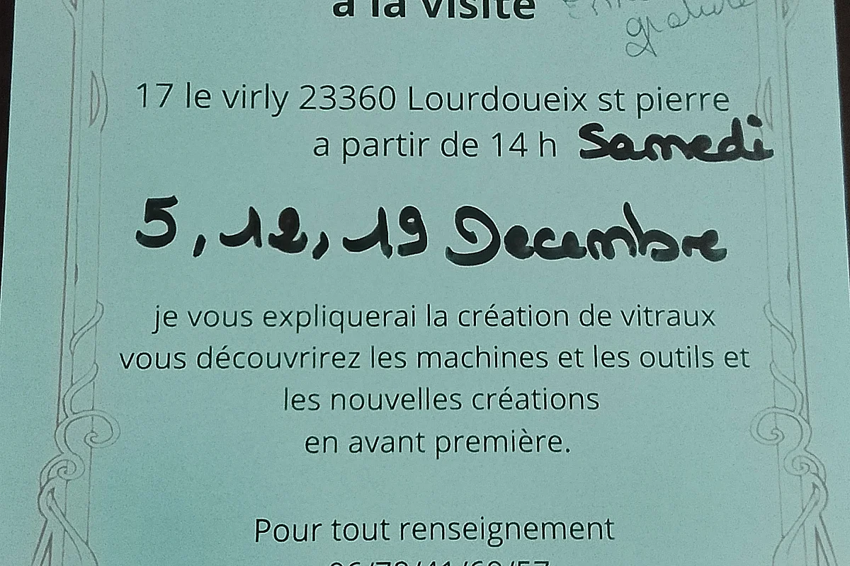Etein et lumière ouvre son atelier