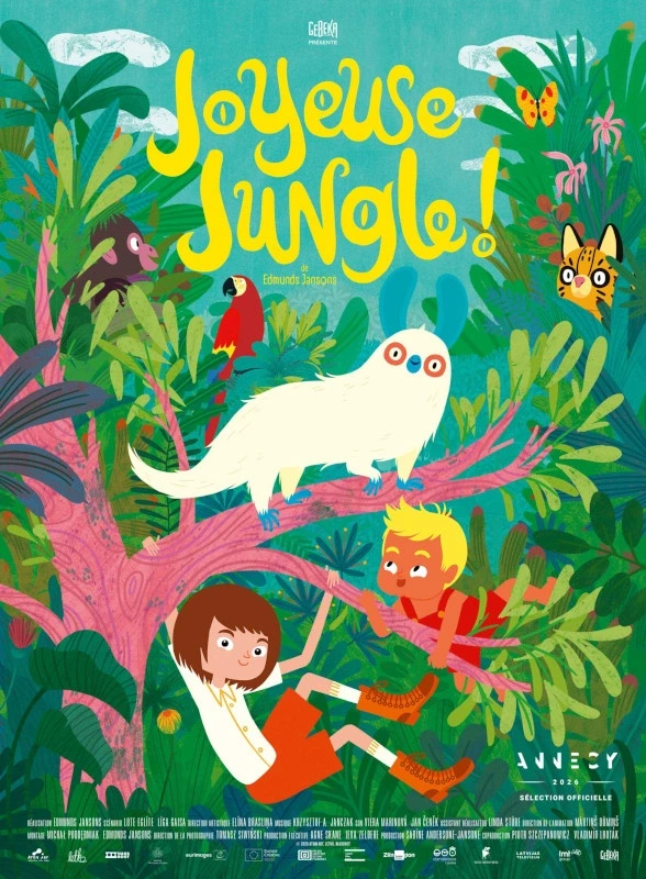 1,2,3 ciné en vacances ! Projection jeunesse Joyeuse jungle