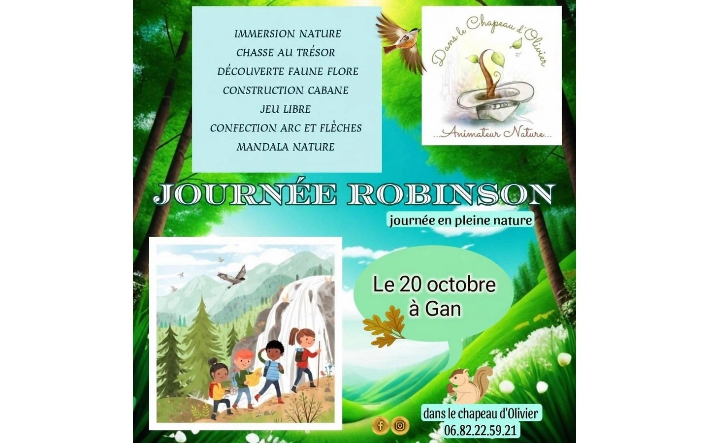 Journée Robinson - Dans la peau d'un petit aventurier