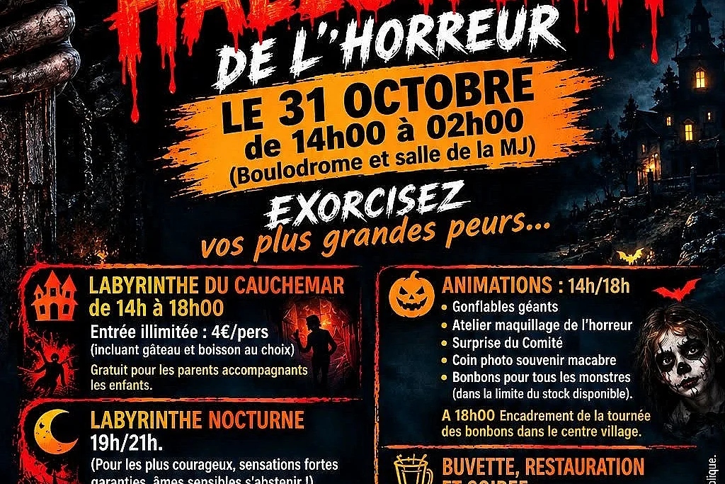 MÉGA HALLOWEEN DE L'HORREUR