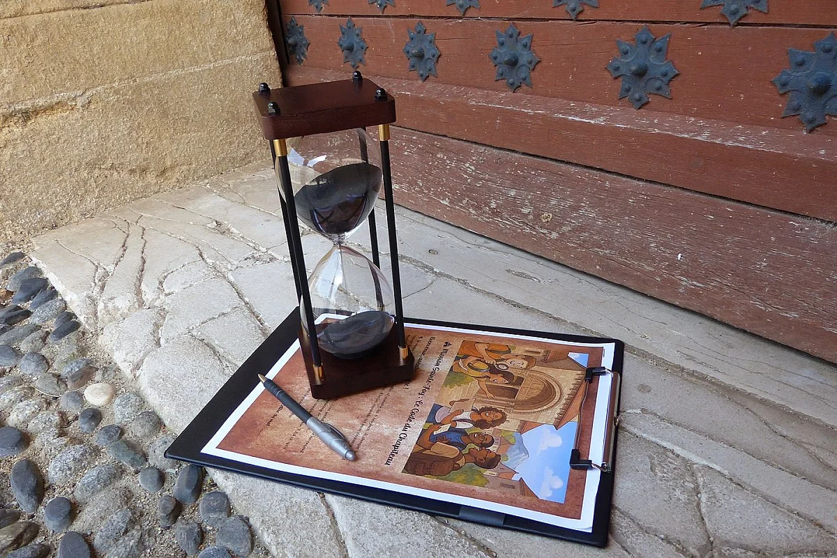 Mission Sainte-Foy : le code du chapiteau
