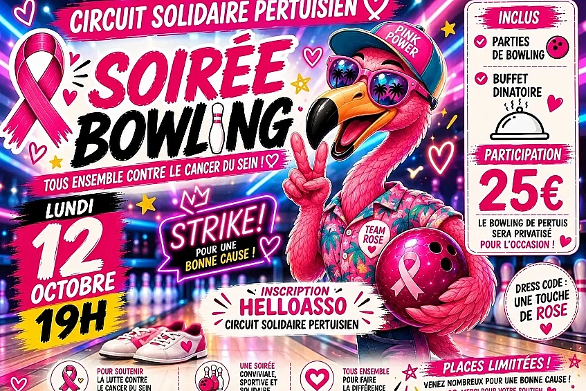 Soirée Bowling Octobre rose