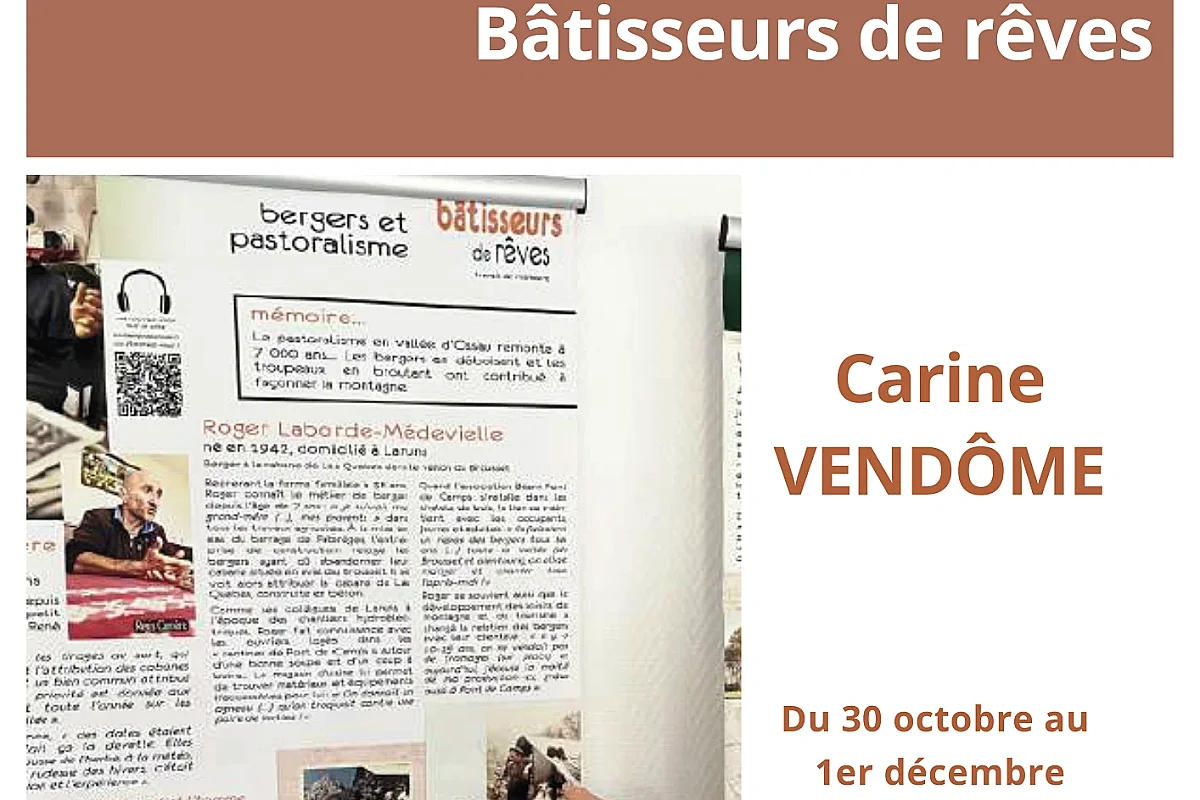 Exposition : Bâtisseurs de rêves - Carine Vendôme