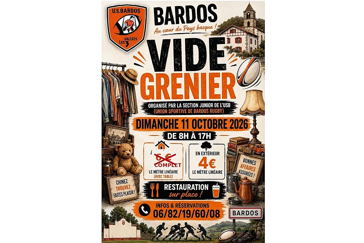 Vide grenier, poussette et dressing