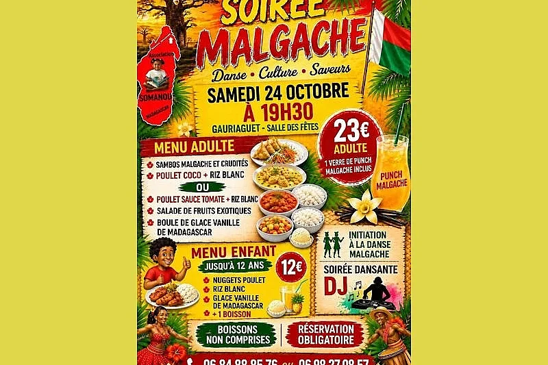 Soirée Malgache à Gauriaguet