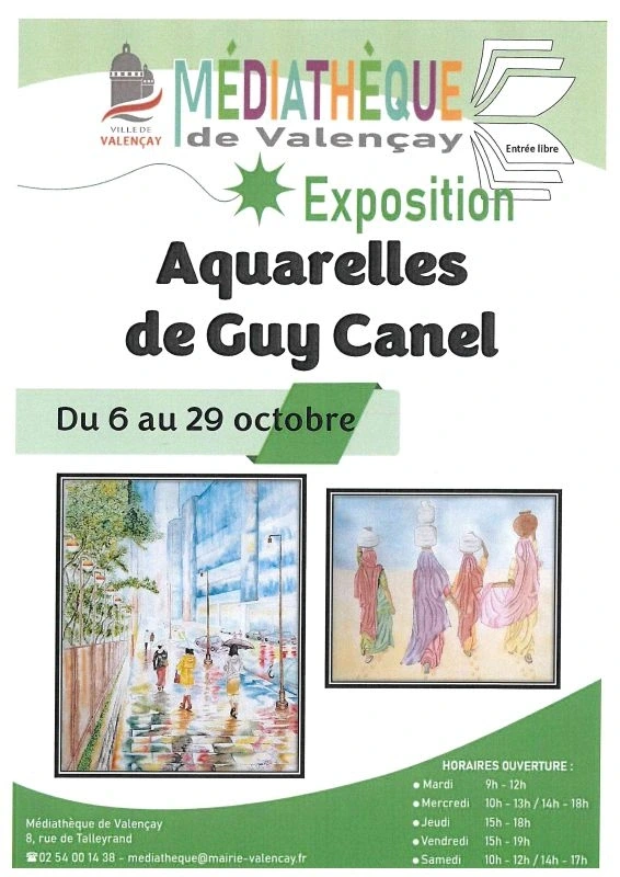 Exposition d'aquarelle