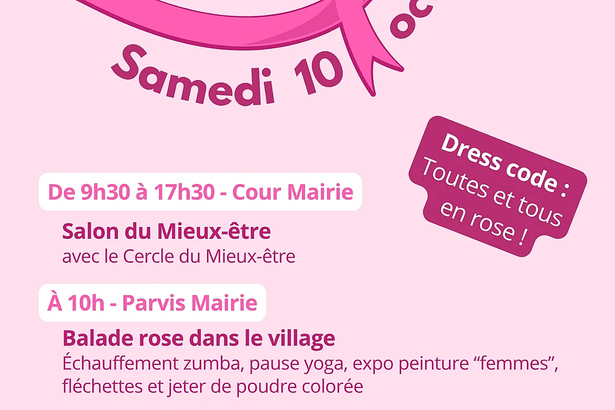 Octobre Rose à Fuveau