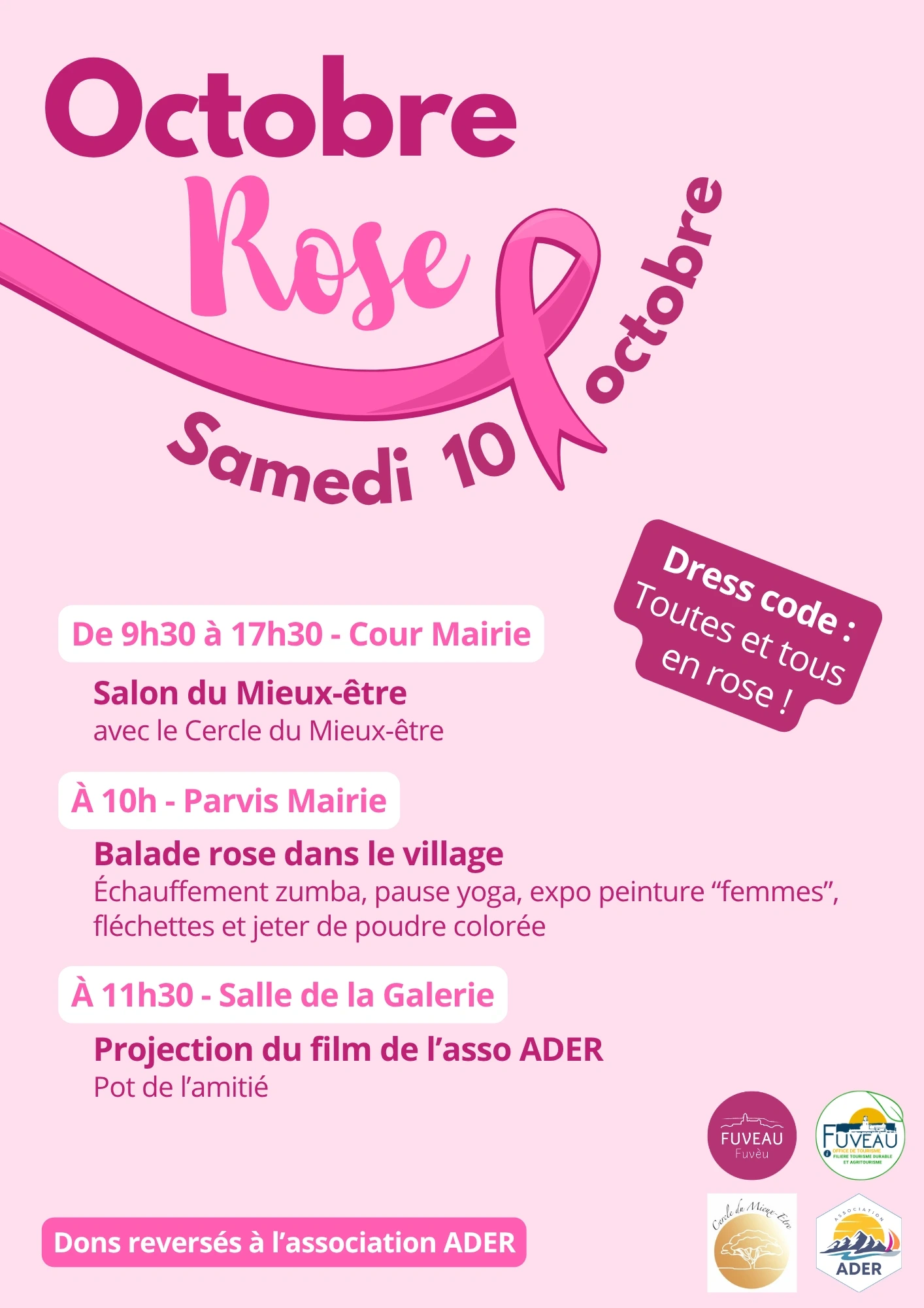 Octobre Rose à Fuveau