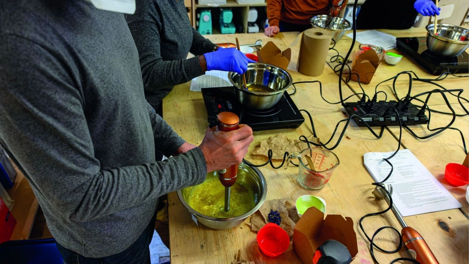 Atelier savon - 1ère partie