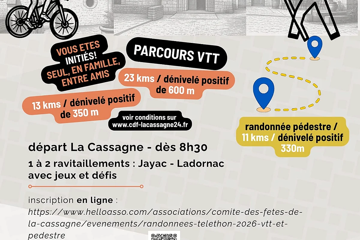 Rando VTT et marche solidaire