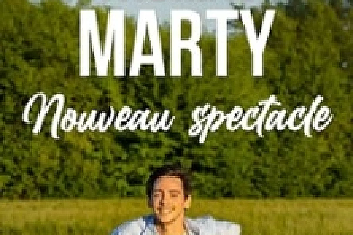 Thomas Marty - Nouveau Spectacle - Théâtre de la Gaîté Montparnasse, Paris