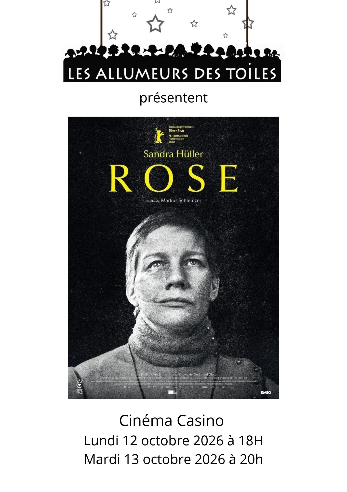 Les Allumeurs des Toiles présentent : "Rose" - Drame historique de Markus Schleinzer